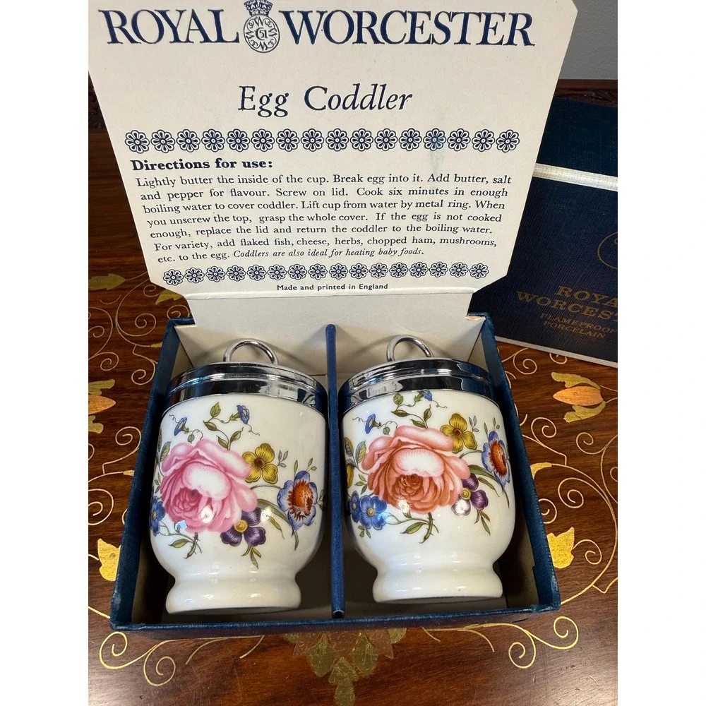Royal Worcester vintage pair